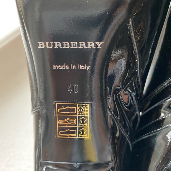 Burberry Ankle Patent booties - Picture 5 of 8